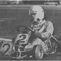 1975 Boudon winning the International 24 hours of Brignoles as a professional go-kart driver